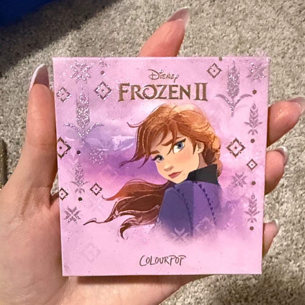 ColourPop Frozen II Palette with Pink and Purple Hues
